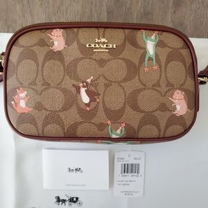 Coach mini camera crossbody bag